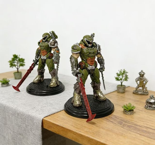 Bandai Doom Slayer, Actionfigur, 21 cm, Einzelfigur - Bild 1