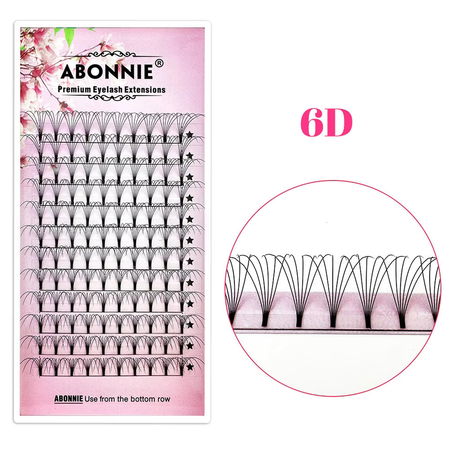 ABONNIE Russische Volumenfächer, Black, Unisex - Bild 3