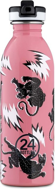 24Bottles Urban Bottle Athleisure Wild Tune Pink 500ml mit Sportdeckel - Bild 1