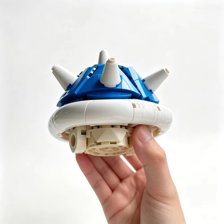 Super Mario Spiny Shell Turtle Modellsets, 200+ Stück, Tiere, Kunststoff - Bild 2