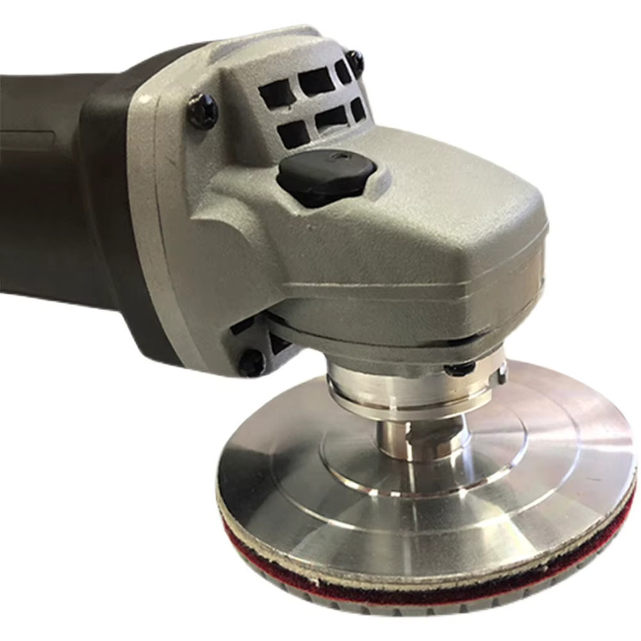 Vibratite Aluminium Stützteller für Polier- und Schleifmaschinen mit M14 M10 5/8-11 Gewinde für 80mm und 100mm Schleifscheiben - Bild 2