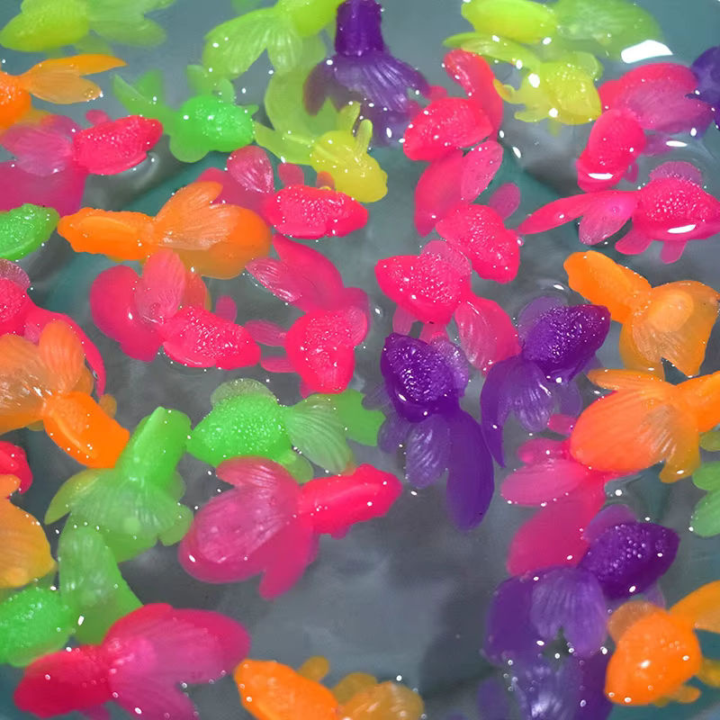 TMZ Bunte Dekofische aus Kunststoff für Aquarium und Wohnzimmer Dekoration, Mehrfarbig - Bild 5
