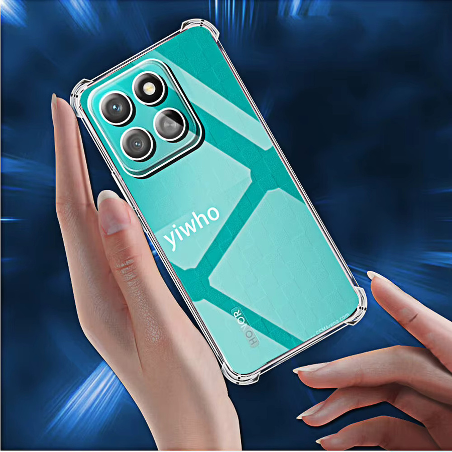 Stoßfeste Handyhülle für Honor X8c X9c X7c X9b X8b X7b X6b X5b X9a X8a X7a X6a aus transparentem TPU - Bild 5