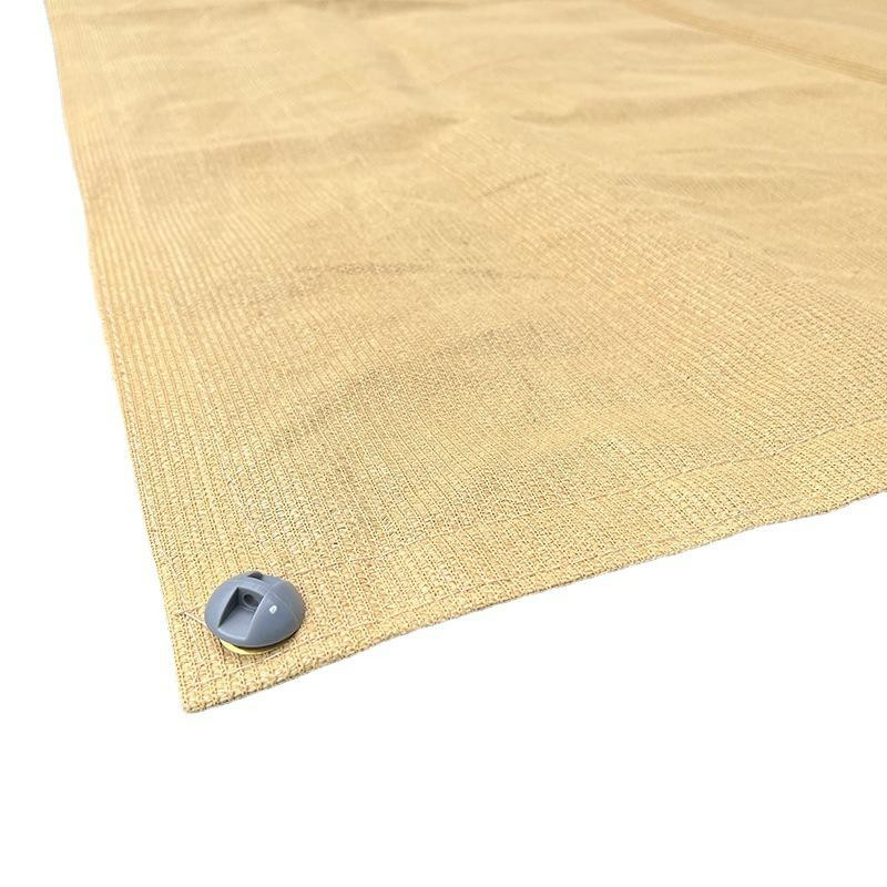 Binchi Outdoor Picknickmatte aus HDPE, tragbare und feuchtigkeitsbeständige Strandmatte, B/B: 244 x 305 cm - Bild 2
