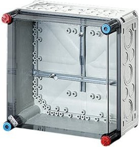 Hensel Zählergehäuse Verteilungskasten aus Kunststoff, Transparent, B/T/H: 30,0 x 14,6 x 17,0 cm - Bild 1