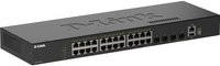D-Link DGS-1530-28/E Netzwerk Switch RJ45 128 Gbit/s Schwarz - Bild 1