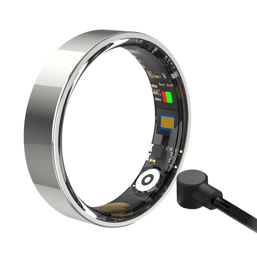 SIMSONLAB Smart Ring in Schwarz mit Herzfrequenz- und Blutsauerstoff-Monitor, 5ATM wasserdicht und mit Gestensteuerung für Sport und Gesundheit - Bild 7