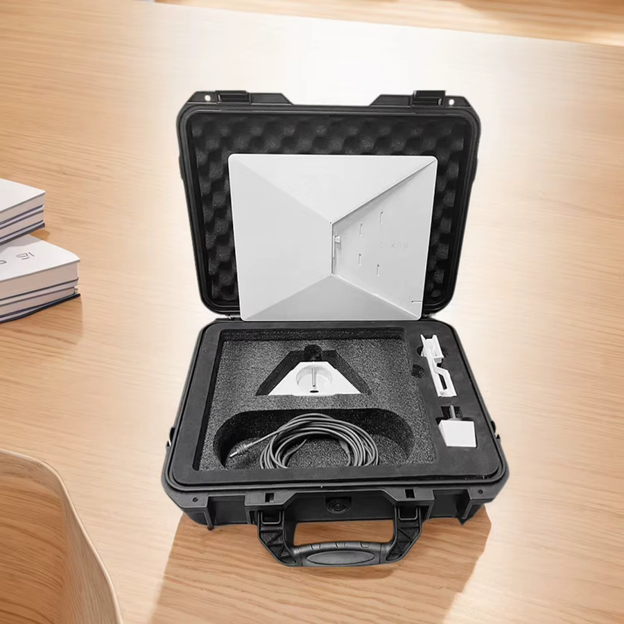 VODOOL Hartschalenkoffer mit Formguss-Schaumstoffschutz für Starlink Mini und Zubehör, Schwarz - Bild 2