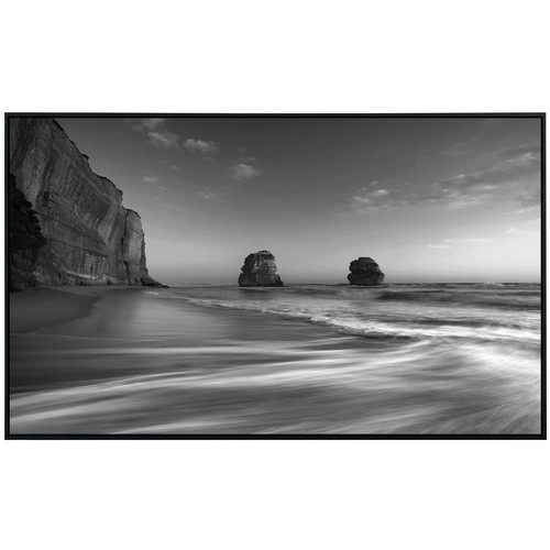 papermoon EcoHeat Infrarotheizung Strand in Schwarz und Weiss mit Matt-Effekt und App-Steuerung - Bild 2