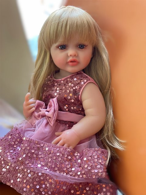 OtardDolls Bettie Wiedergeborenes Mädchen, Puppe, Prinzessin Kleid, 55cm - Bild 1