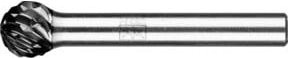 PFERD TOOLS Hartmetall Hochleistungsfrässtift ALLROUND Kugel KUD in Silber, Durchmesser: 10 mm, Schaft-Durchmesser: 6 mm, HICOAT universal - Bild 1