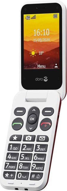 Leva L20 Handy in Rot-Weiß mit GPS - Bild 1