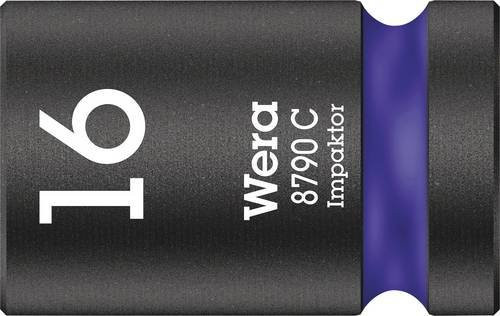Wera Steckschlüsseleinsatz 16mm 1/2 Zoll in Schwarz - Bild 1