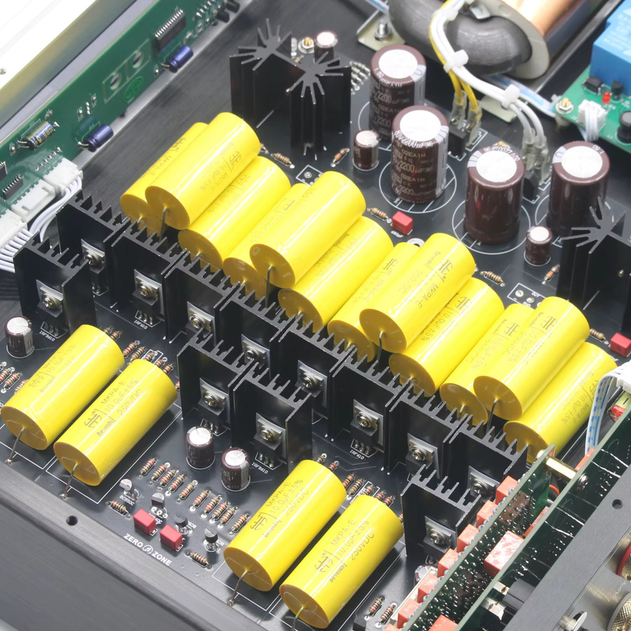 HiFi Pass P17 Mosfet Remote Audio Vorverstärker in Silber mit vollsymmetrischer Heim-Vorverstärker-Schaltung basierend auf PASS 1.7 - Bild 2
