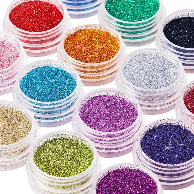 Art lalic Nagelglitzer-Set, 40 Farben, glänzend, Unisex - Bild 1