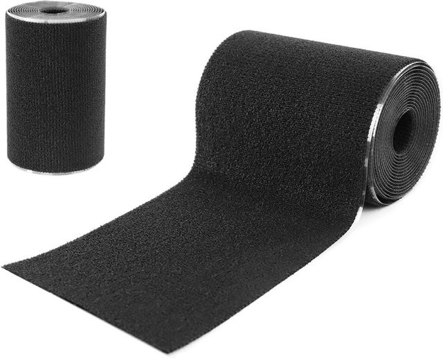 Selbstklebendes Stoffband in Schwarz für Kleidung, Polsterung, Markisen und Möbel - Bild 1