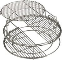 Big Green Egg EGGspander Kit Large Grillrost aus Edelstahl in Silber - Bild 1