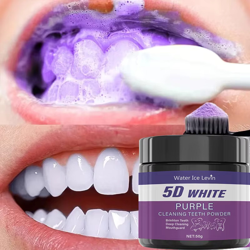 Water Ice Levin Zahnpulver Purple Brightening - Bild 2
