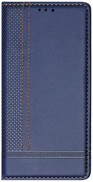 Lederhülle Flip-Wallet für Samsung Galaxy M35 5G in Blau - Bild 1