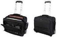 LiGHTPAK Business Notebook-Trolley SKY in Schwarz aus Nylon mit arretierbarem Teleskoptrolleysystem - Bild 1