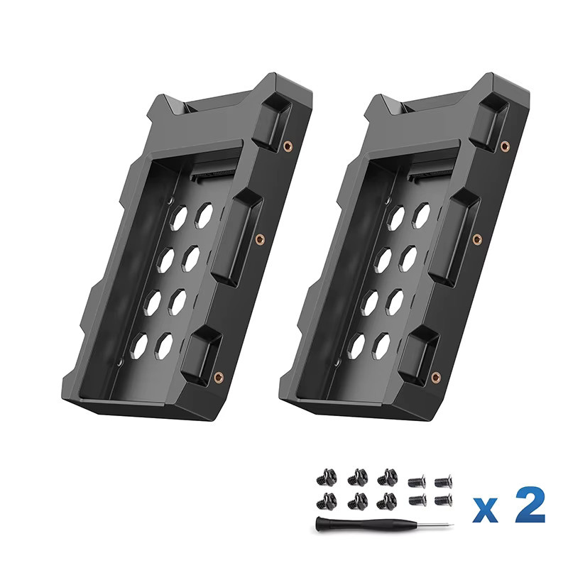 EJAY Festplatten-Caddy für 2,5 bis 3,5 Zoll, SATA 3.0, unterstützt HDD und SSD, Schwarz - Bild 7