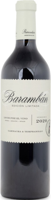 Locos Por El Vino Barambán Rotwein Tempranillo Garnacha trocken 2020 0,75 l - Bild 1
