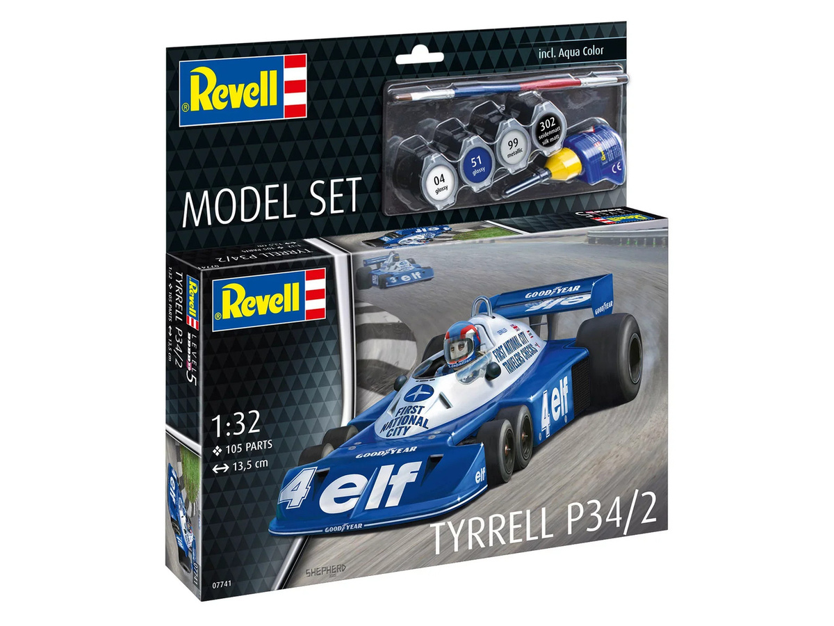 Revell Tyrrel P34/2 6-Wheeler, Modellset, 1:32 - Bild 3