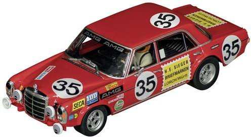Carrera Modellauto Mercedes-Benz 300 SEL 6.3 AMG in Rot, Maßstab 1:32 - Bild 1