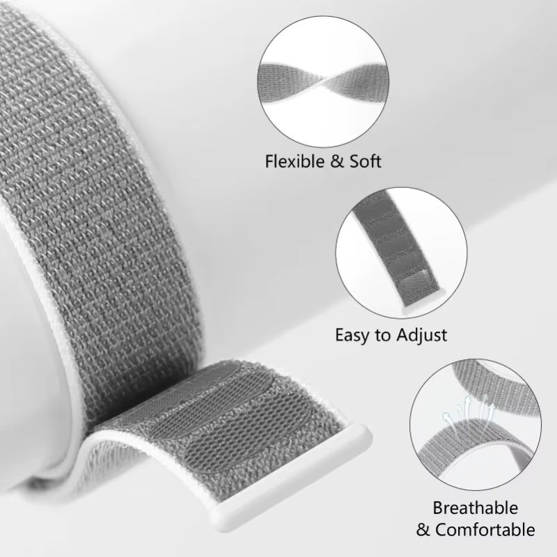 Xiaomi Uhrenarmband Nylon, Schwarz, Unisex - Bild 3