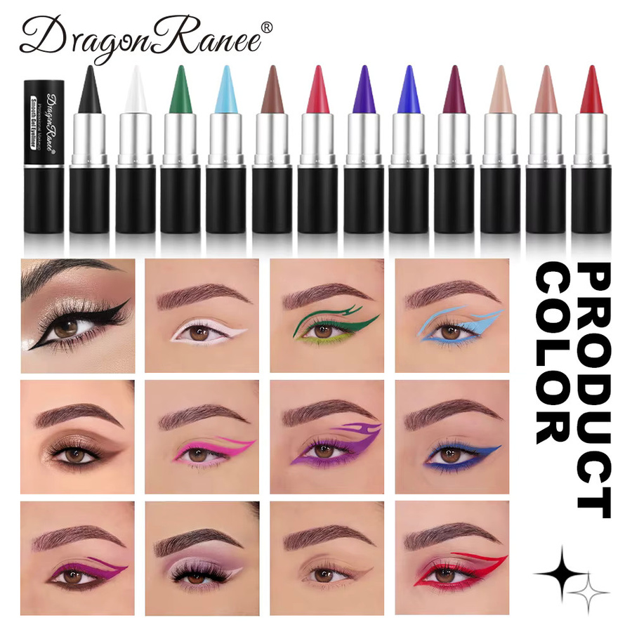 Dragon Ranee Eyeliner-Stift, wasserfest, grün, lila, schwarz - Bild 5