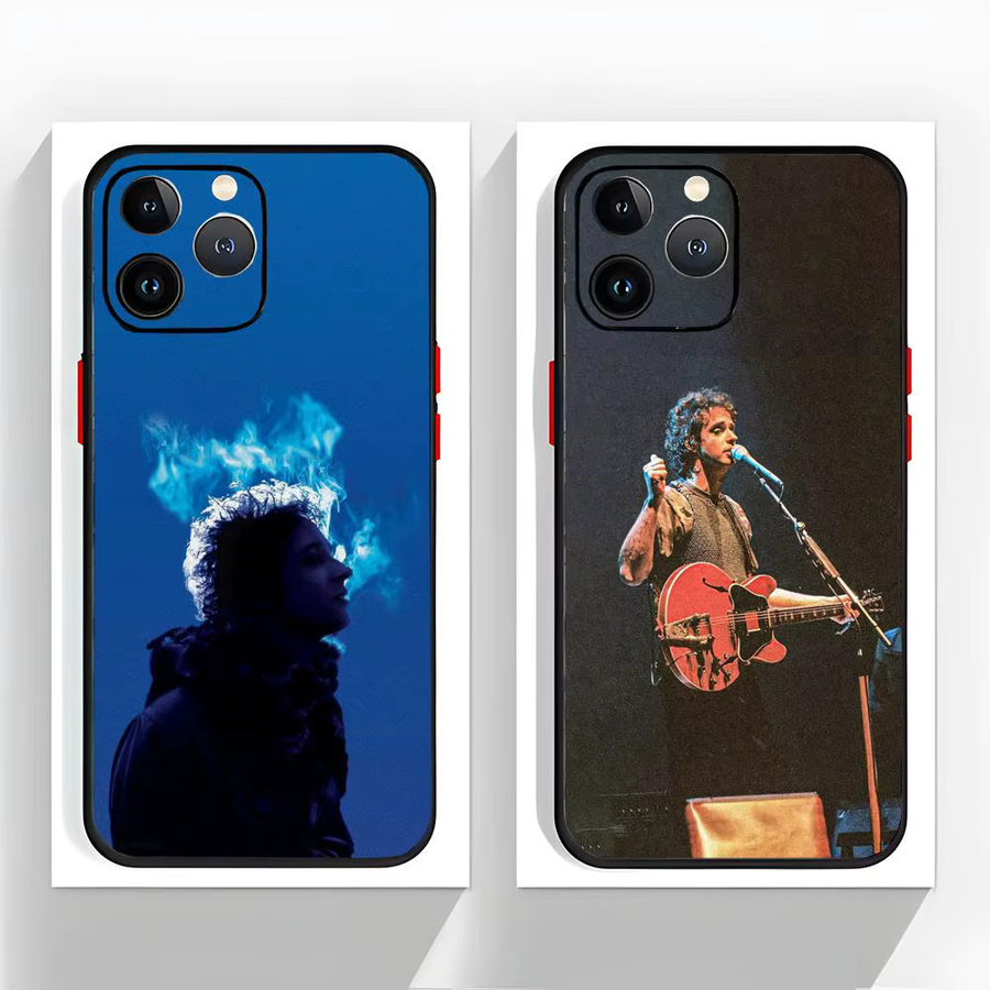 Singer G-Gustavo Cerati Handyhülle Schwarz Matt für iPhone 17 16 15 14 13 Pro Max - Bild 1