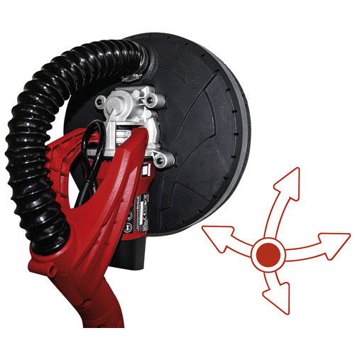 Einhell Trockenbauschleifer TC-DW 225 mit 600 W in Rot, Schwarz und Silber - Bild 2