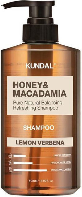 Kundal Honey & Macadamia Nature Shampoo Zitronenverbene, 500 ml - Bild 1
