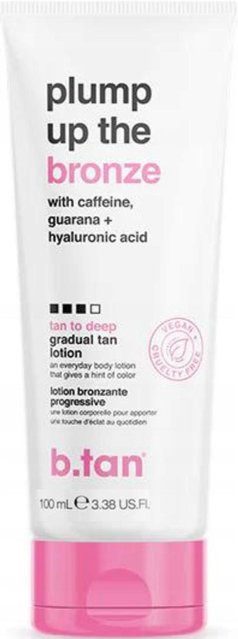 b.tan Plump Up The Bronze Illuminating und Bräunungsbalsam, 100 ml - Bild 1