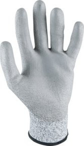 KS Tools Schnittfeste Handschuhe mit PU-Beschichtung in Grau, Größe XL, EN 388 - Bild 1
