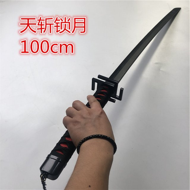 Bandai Anime Kurosaki Ichigo Schwert Replik Mondschwert Holzschwert - Bild 1