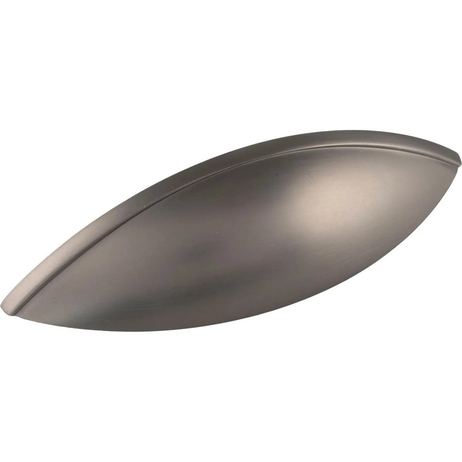 La Nordica Muschelgriff Moss aus Zinkdruckguss in Grau matt, Breite: 96 mm - Bild 2