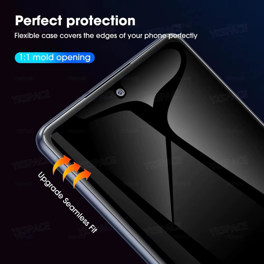 Anti-Spion Hydrogel Displayschutz für Motorola Moto Razr 40 50 60 Ultra Plus, transparenter Privatsphäre-Schutz für innere und externe Bildschirme - Bild 5