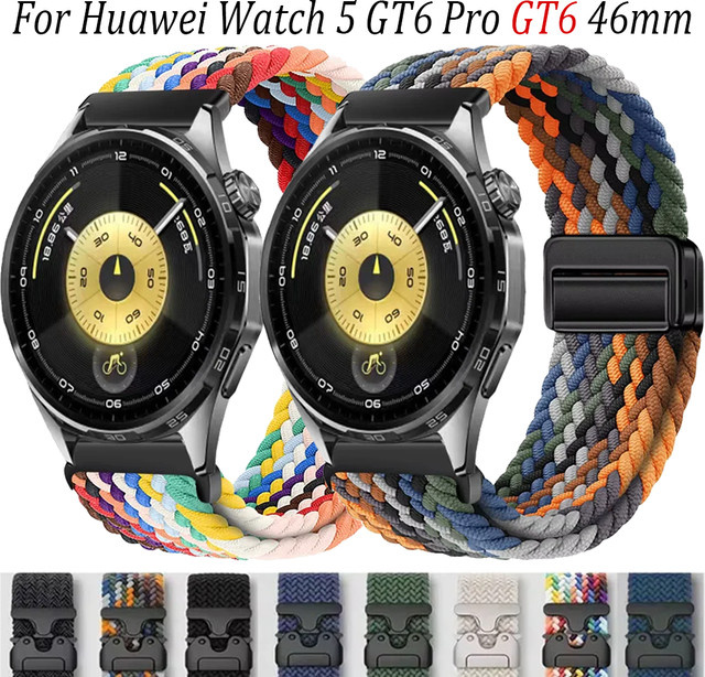 Huawei Uhrenarmband Nylon, Magnetisch, Multicolour, Unisex - Bild 1