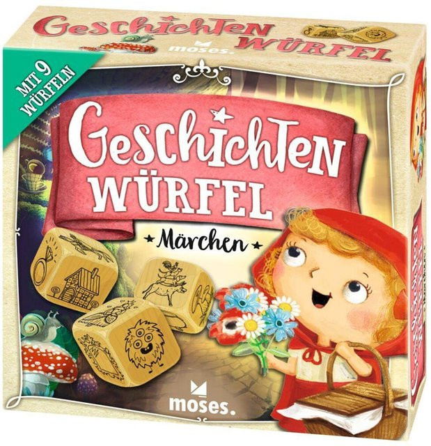 Moses. Verlag GmbH Geschichtenwürfel Märchen, Holz, ab 6 Jahre - Bild 1