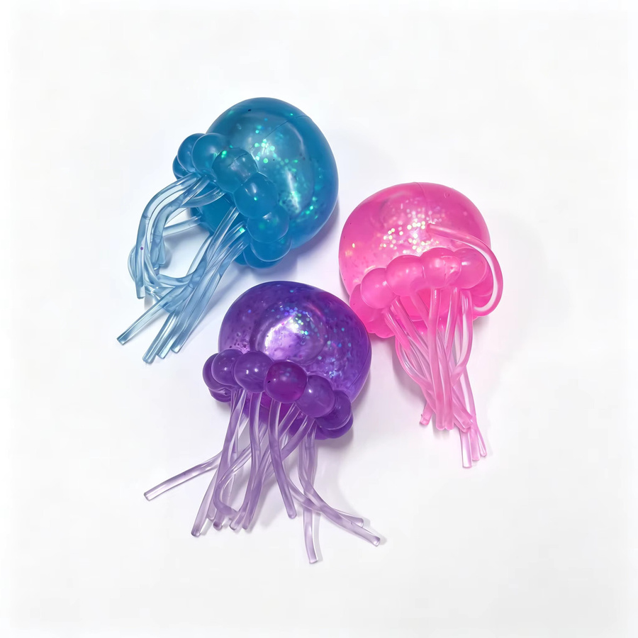 Nee Doh Jelly Hops Oktopus Squishy, Wasserdichtes Fidget-Wasserspielzeug, ab 3 Jahren - Bild 3
