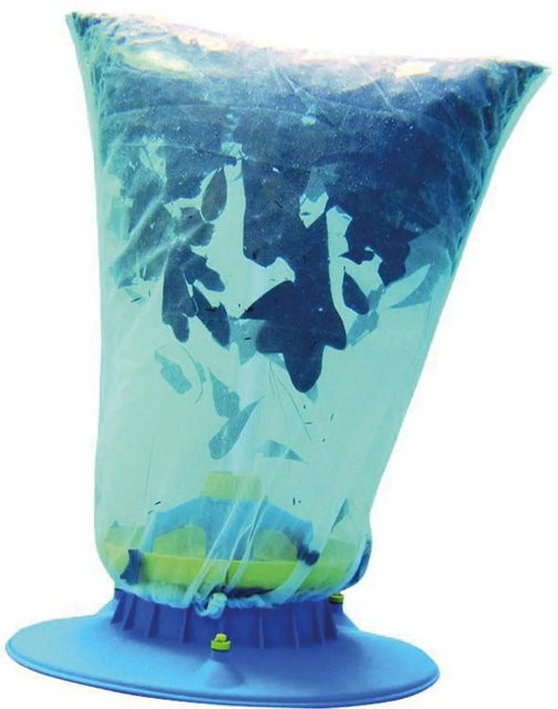 Pool Blaster Leaf Vac manueller Poolreiniger für alle Schwimmbecken in Blau - Bild 1