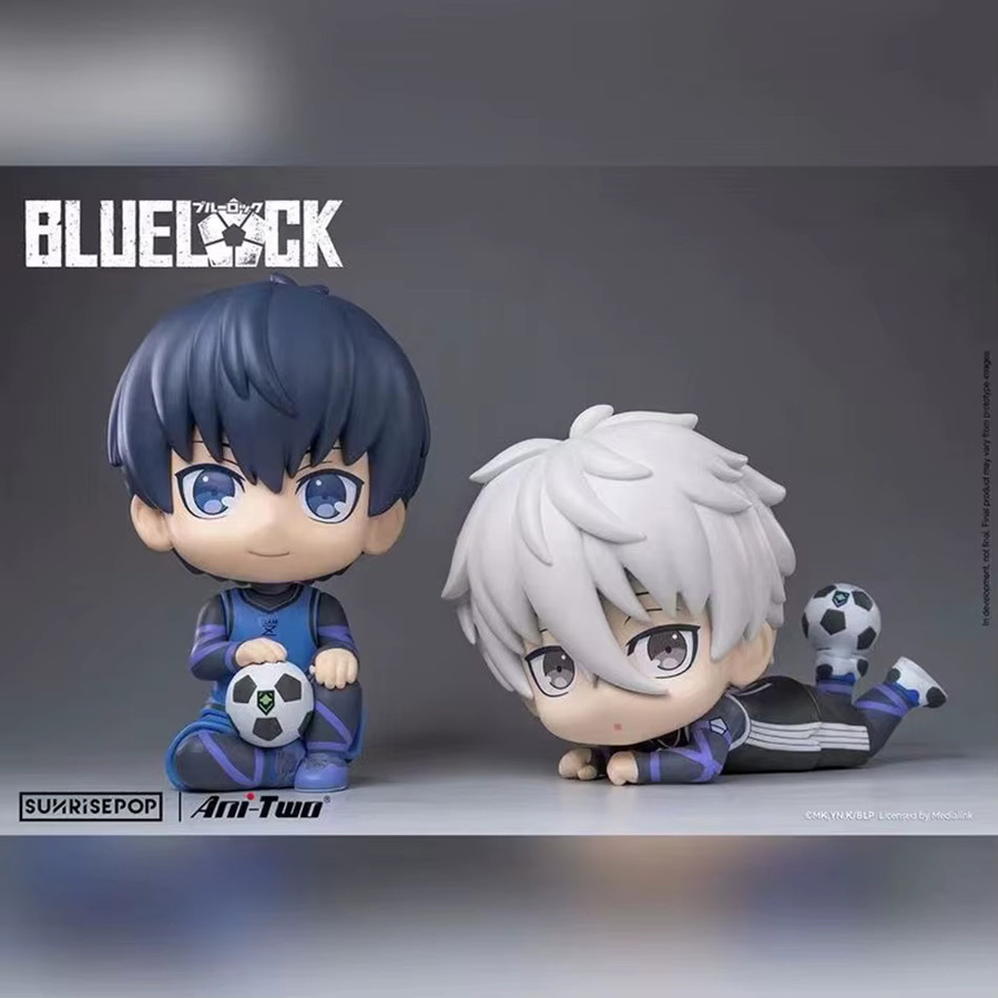Bandai Blue Lock Nagi Isagi Yoichi, Sitzende Actionfigur Puppe, Einzelfigur - Bild 2