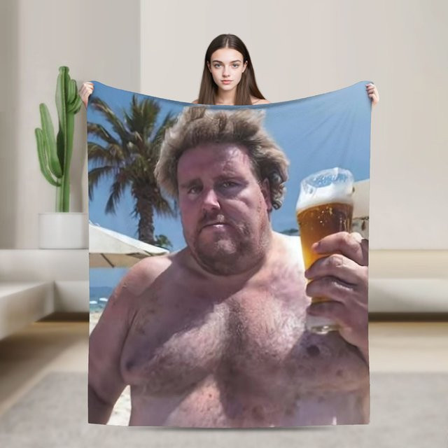 Drachenlord Flanelldecke aus Polyester, flauschige Tagesdecke für Kinderzimmer in Mehrfarbig - Bild 1