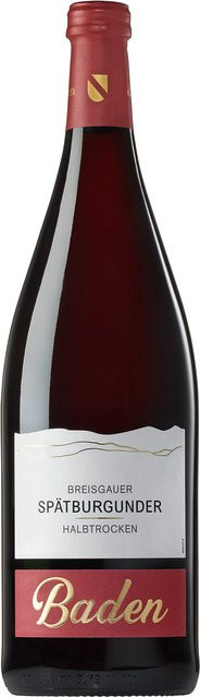 Badischer Winzerverbund GmbH Spätburgunder Qualitätswein halbtrocken 2024 Rotwein 1,0 l - Bild 1