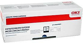 Original OKI Toner 44469803 Schwarz für Laserprinter, Kapazität: 3.500 Seiten - Bild 2