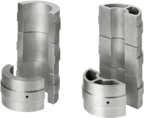 Rothenberger Reduktions-Spanneinsätze Ø 40mm in Silber für ROWELD P 110 - Bild 1