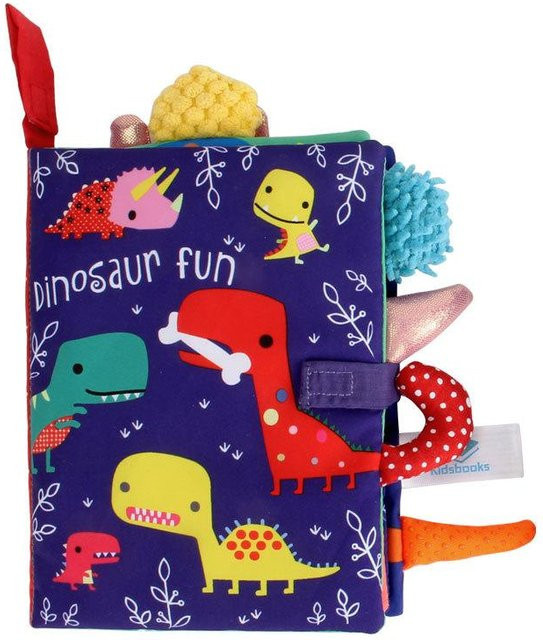 Kidsly Dinosaurier Schwanz Tuch Buch, Plüsch / Textil, ab 0 Jahre - Bild 1