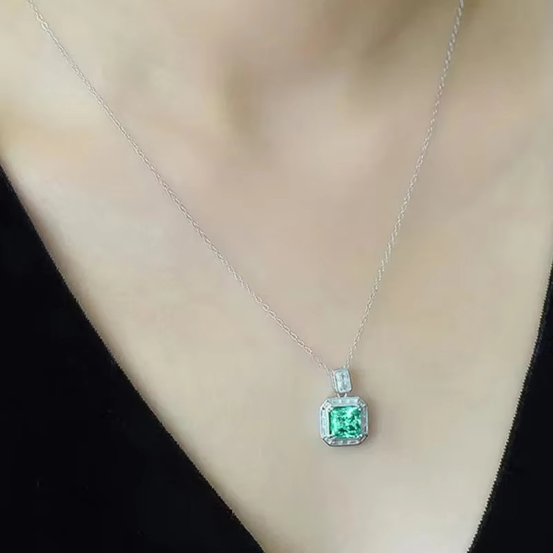 Huitan Halskette Silber, Zirkonia, Damen - Bild 4