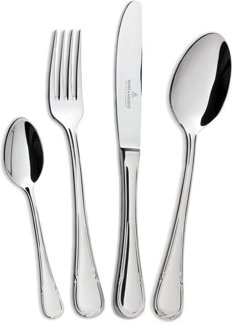 Picard & Wielpütz Tafelbesteck Ligato 24er Set aus Edelstahl in Silber poliert - Bild 1